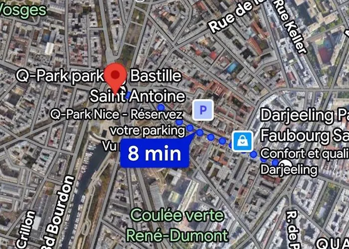 Bastille Апартаменты *